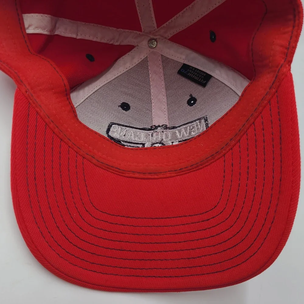 Youth New Orleans Pelicans Hat Fitted One Size Adidas Red White Blue NBA Boys
